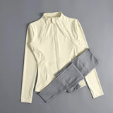Long Sleeve Slim-Fit Fitness Jacket