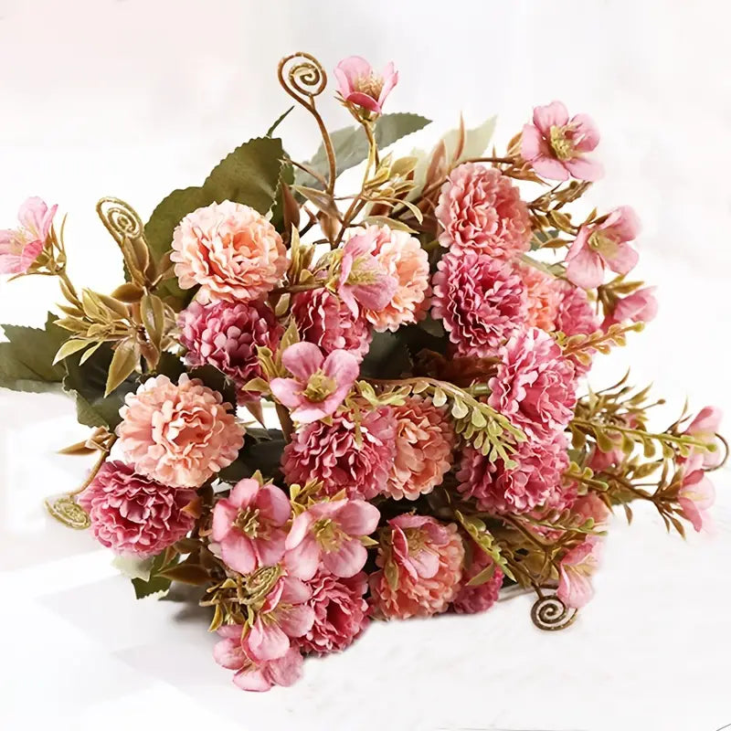 Artificial Silk Flowers Bouquet for Home Decor and Gifts