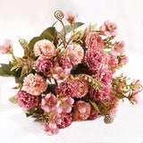 Artificial Silk Flowers Bouquet for Home Decor and Gifts