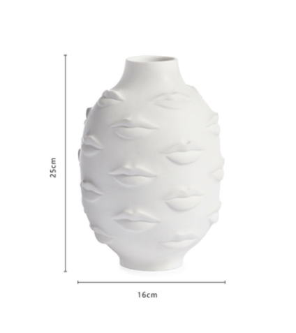 Face Ceramic Flower Pot - Home Decor Vase