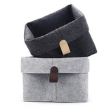 Felt Storage Basket for Clothing and Organization