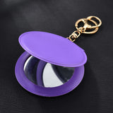 Candy Color Portable Foldable Round Makeup Mirror