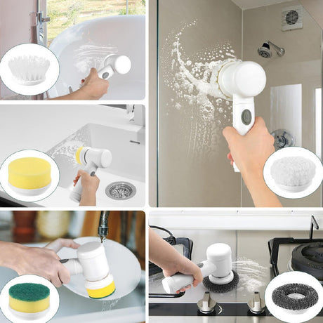 Electric Shoe & Multi-Surface Cleaning Brush