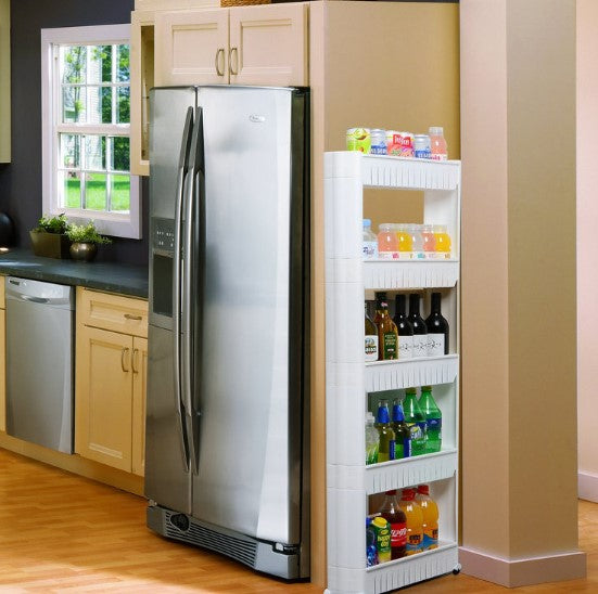 Creative Movable Hanging Storage Rack for Clutter