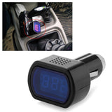 Mini Car Voltage Meter - Digital Battery Monitor