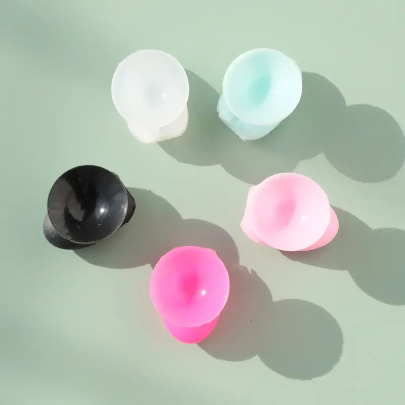10pcs Silicone Lip Brush Covers for Makeup Applicators