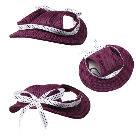 Summer Outdoor Breathable Dog Cap - Pet Accessories