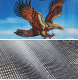 Cartoon Sunshade with Scenic Print for Car Windows