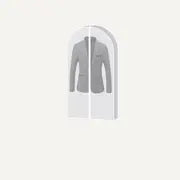 2pcs Non-woven Dust Bags for Clothes Storage Organizer