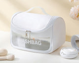 Portable Water-Resistant Clear Makeup Organizer Bag