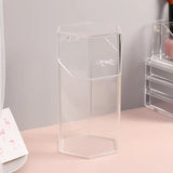 Dustproof Makeup Brush Storage Bucket with Lid (1pc)