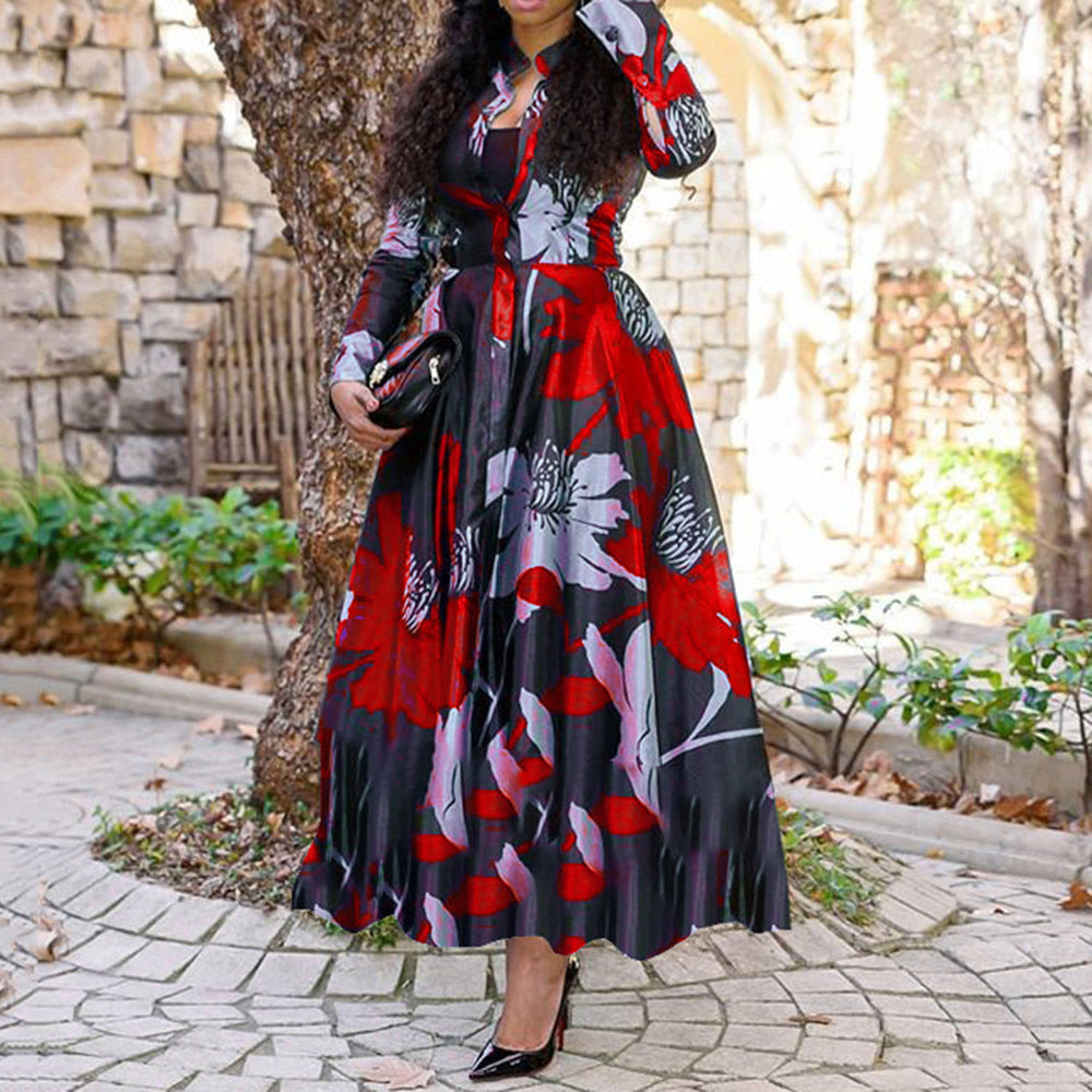 Velvet Midi Dress for Women - Chic Autumn Layering