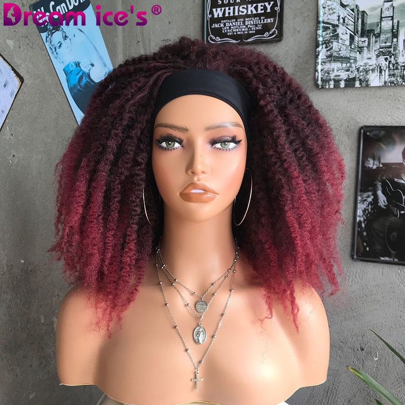 Kinky Curly Human Hair Frontal Lace Wig