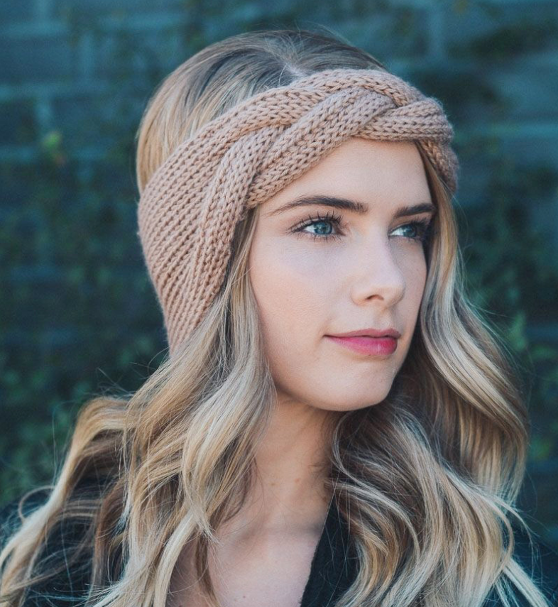Knitted Ear Warmer Headband - Handmade Fashion Accessory