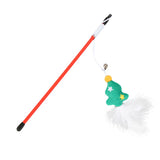 Pet Toy Christmas Series Cat Teaser Wand (Short)