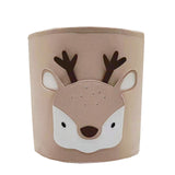 Kawaii Cotton Animal Storage Basket for Kids' Items