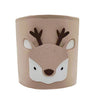 Kawaii Cotton Animal Storage Basket for Kids' Items
