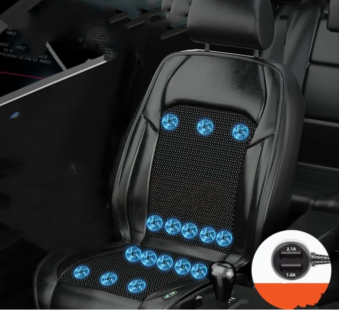 Ventilated Car Seat Cushion with Fan