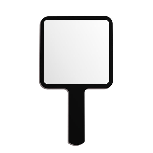 Portable Handheld Small Makeup Mirror with Handle
