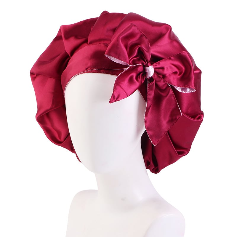 Trendy Double Satin Women's Hair Care Cap