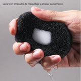 Makeup Brush Dry Cleaning Sponge and Scrubber Box