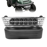 PZWLI Upgrade Golf Cart Headlight Kit for Club Car Precedent 2004-UP Golf Cart Front LED Light Kit with Bumper Replacement for Club Car Precedent Gas&Electric