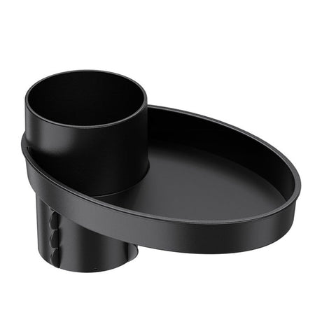 Shkalacar Car Seat Snack Tray - Travel Tray Cup Holder for Kids Car Seat with Plate Organizer Rotatable Carseat Cup Holder with Food Trays
