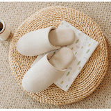 Japanese Style Linen Slippers for Women (Indoor/Outdoor)