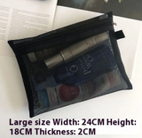 Portable Mini Mesh Makeup Bag