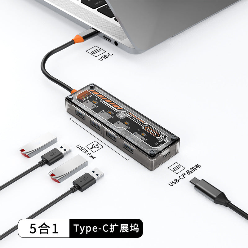 Type-C USB Hub Multi-Function Dock with HDMI