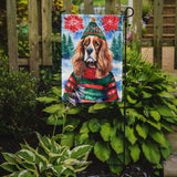Cavalier Spaniel Christmas Garden Flag