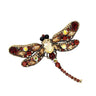 Vintage Dragonfly Brooch Scarf Clip Fashion Accessory