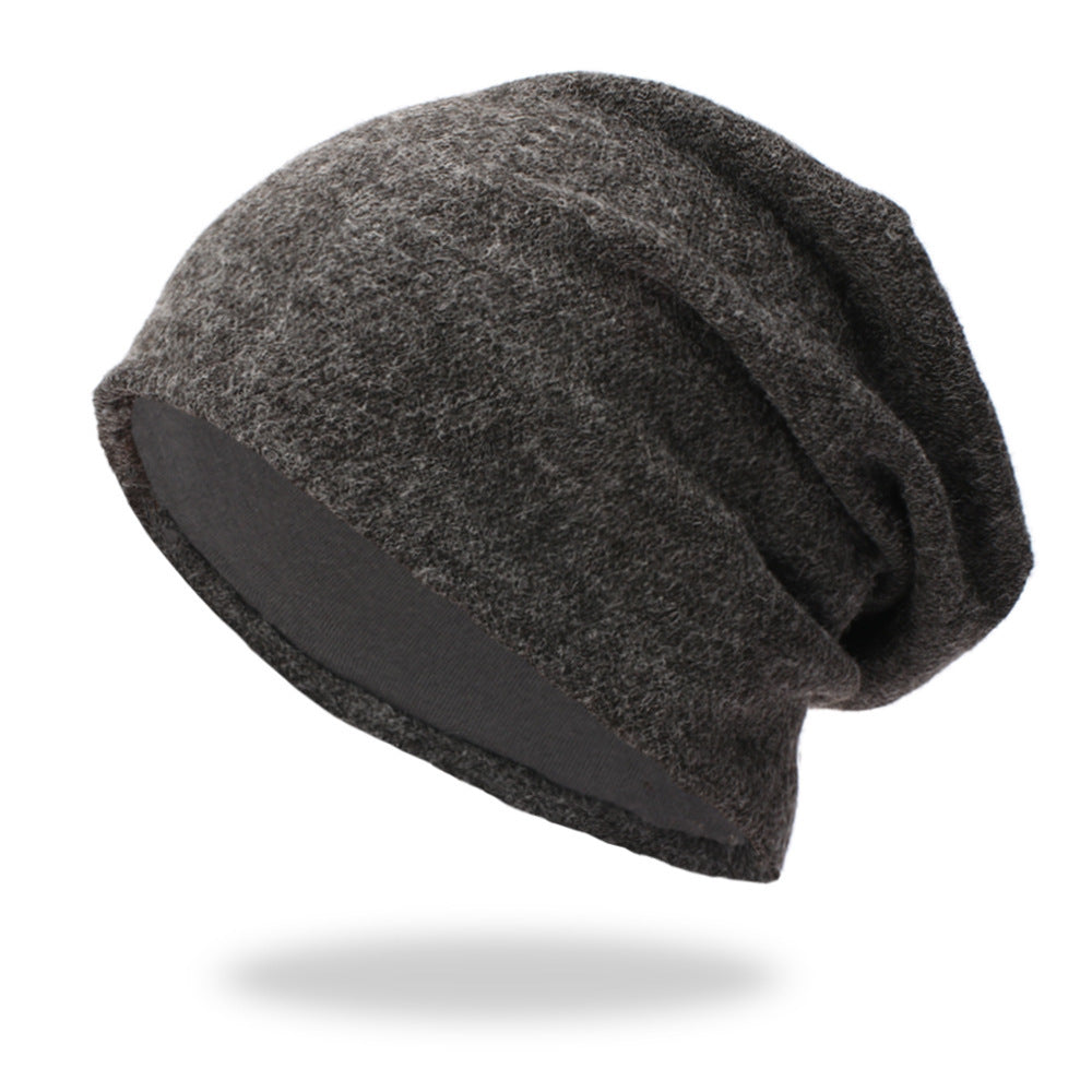Three-Color Women's Knitted Outdoor Hat