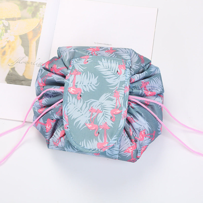 PLEEGA Women Drawstring Travel Cosmetic Bag Organizer