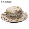 Camouflage Outdoor Round Brim Hat for Hiking