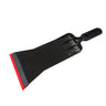 Wider Bulldozer Squeegee Water Blade Handle Scraper Side Wiper Swiper for Vinyl Car Auto Glass Film Window Tint Tools (Black with red Blade)
