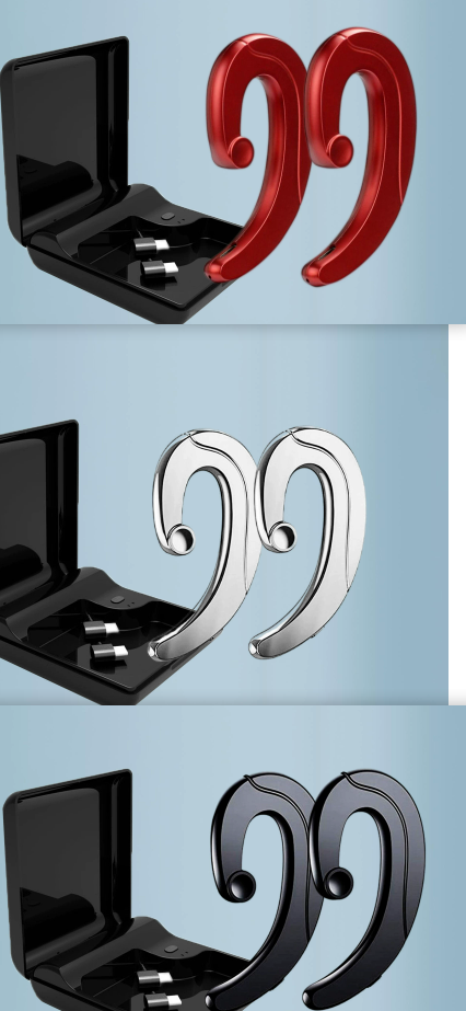 Bluetooth Wireless Headphones, Bone Conduction Style