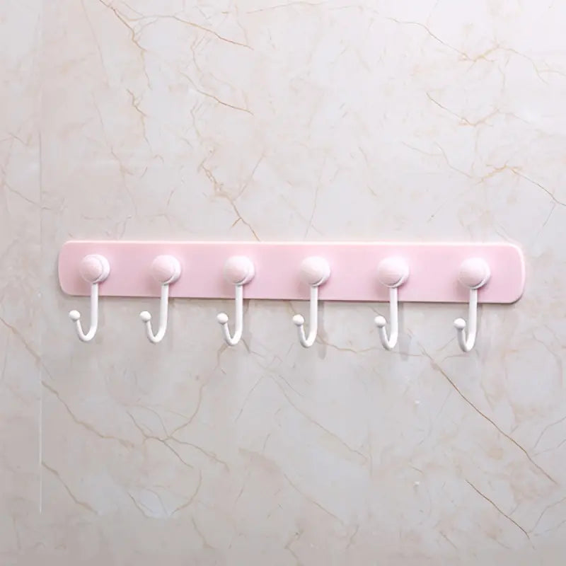 360° Rotating Kitchen Storage Rack with 6 Hooks