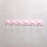360° Rotating Kitchen Storage Rack with 6 Hooks