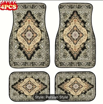 4pcs American Style Car Floor Mats