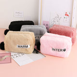 Plush Makeup Bag - Stylish Multi-functional Organizer