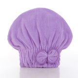 High Density Coral Fleece Hair Drying Hat