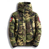 Men's Winter Camouflage Hoodie Jacket (Thick & Warm)