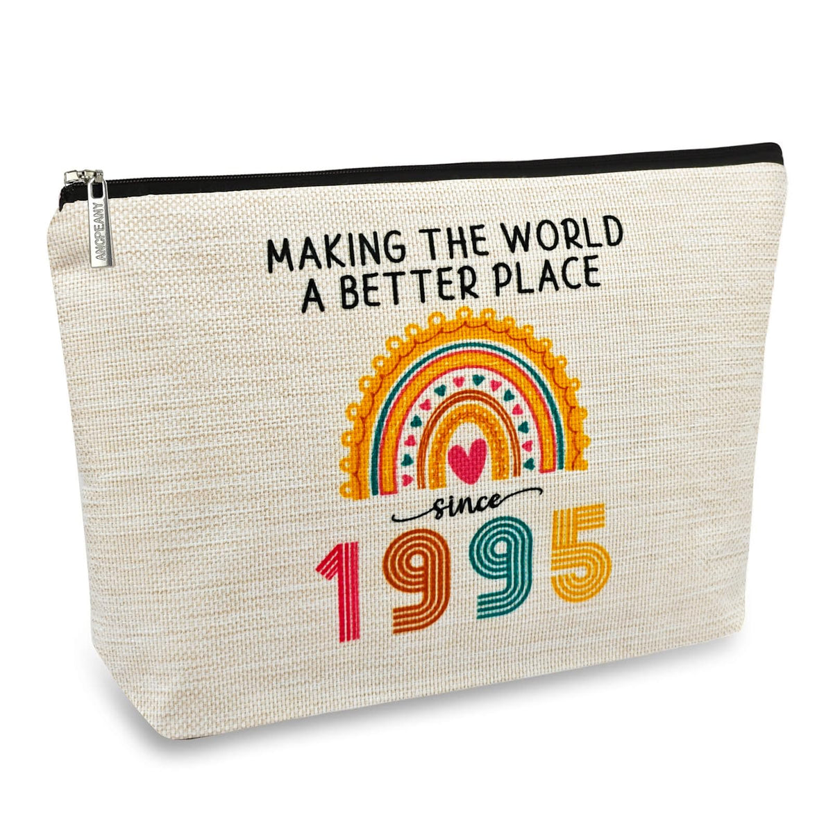 ancpeany Happy 30th Birthday Gifts for Her Women 1995 Dirty 30 Year Old Birthday Decorations Makeup Bag for Wife Sister Best Friend Female Mothers Day Christmas Party Cosmetic Travel Pouch
