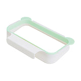 Wall Mounted Kitchen Garbage Bag Rack Organizer