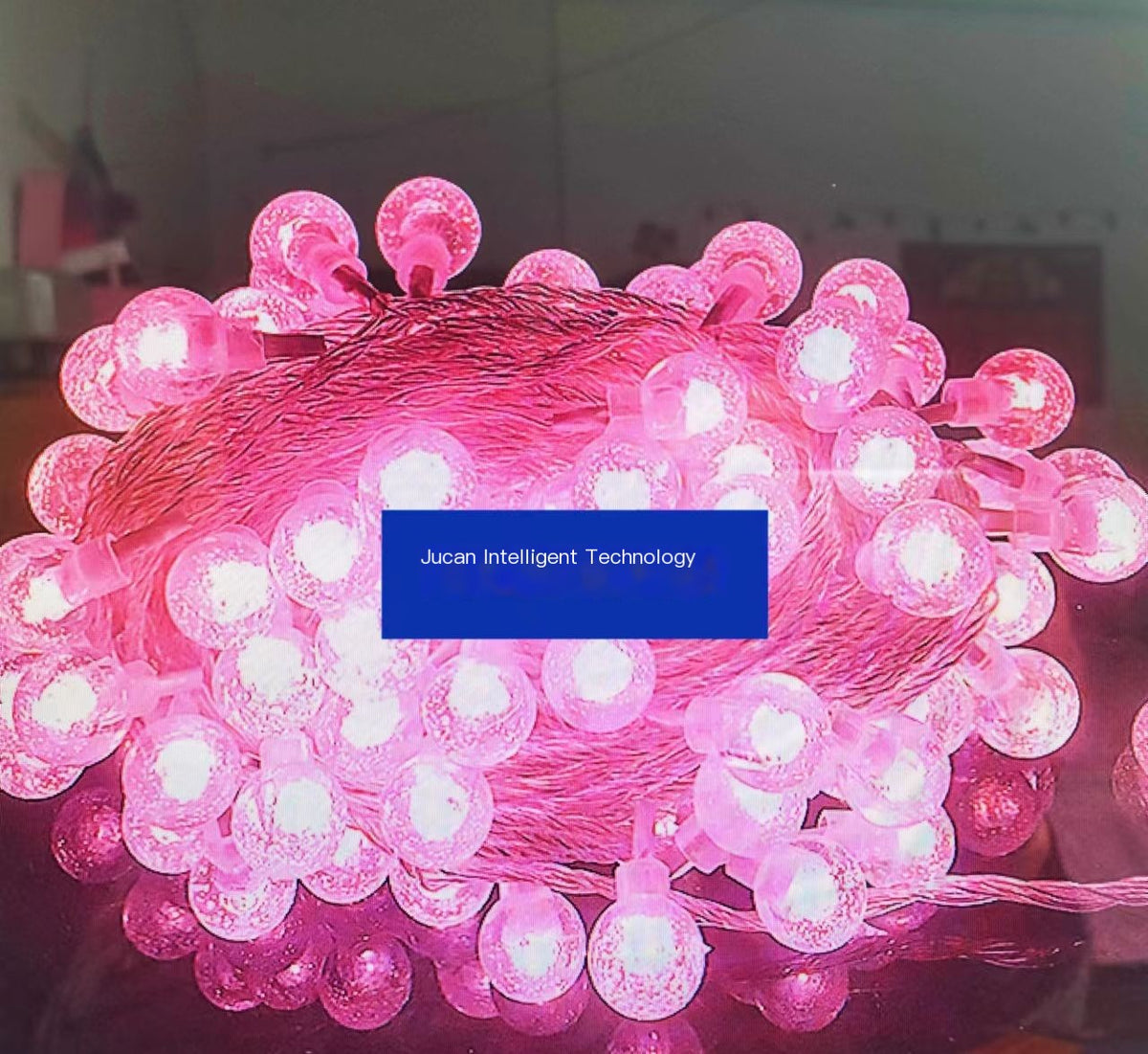 Outdoor LED Solar Ball String Lights for Garden Decor