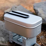 Outdoor Aluminum Camping Cookware Set (Portable)