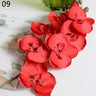 8 Heads Waterproof Artificial Orchids for Home Decor