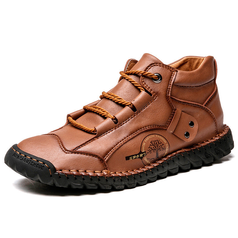 Men's High-Top Outdoor Hiking Shoes