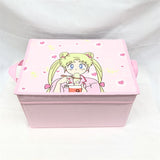 Cute Girl Drawer Organizer for Dorm Stationery Storage